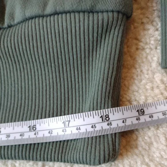 A New Day | Women's Green Quarter-zip Pullover Sweater Jacket - Picture 3 of 12